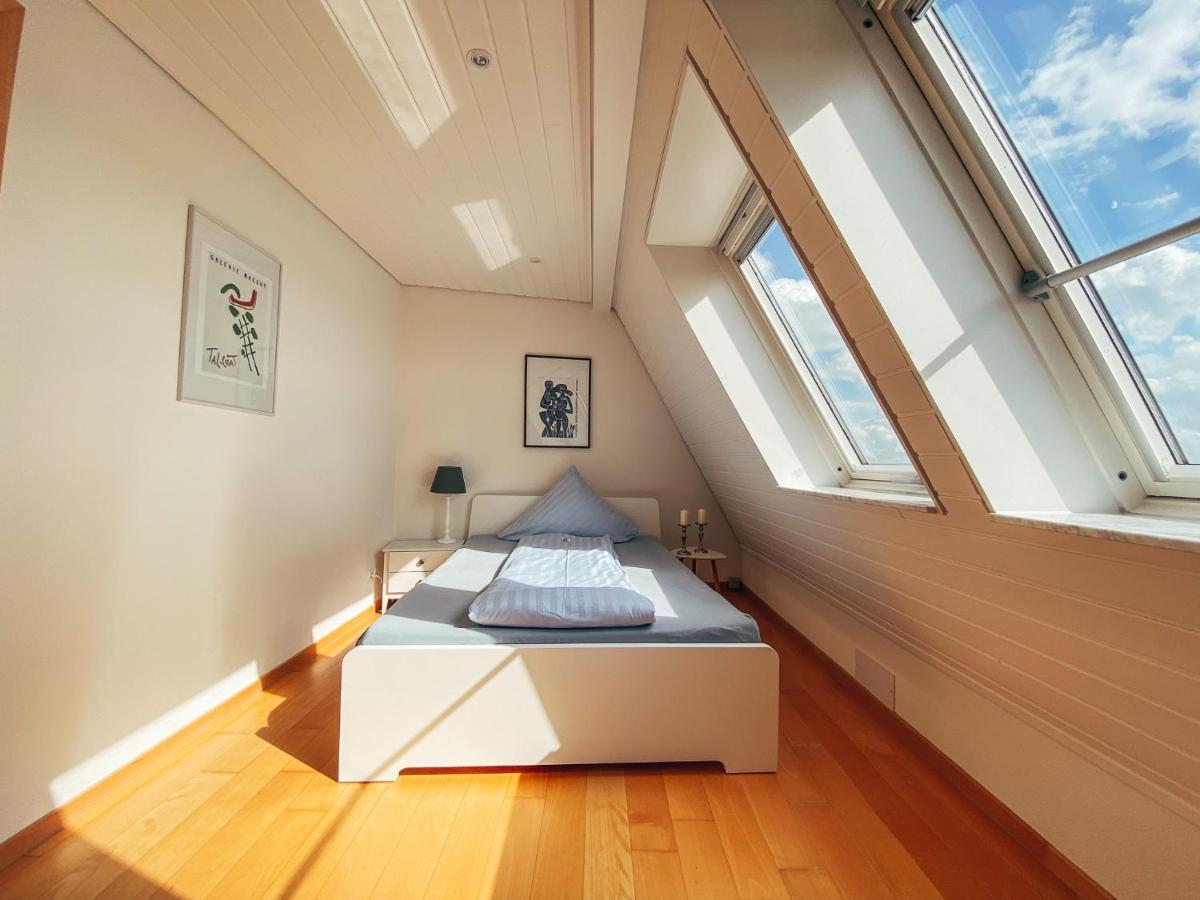 Rheinloft 3 - Grosse Giebelwohnung Mit Dachterrassen An Der Rheinpromenade Emmerich Bagian luar foto